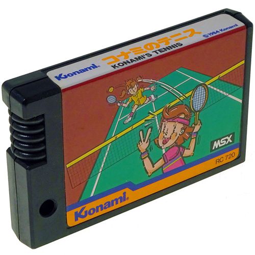 MSX 1 コナミのテニス Konami TENNIS ( カセットのみ )