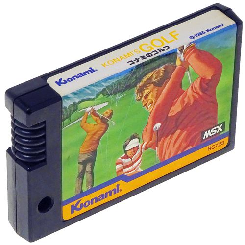 MSX 1 コナミのゴルフ Konami GOLF ( カセットのみ )