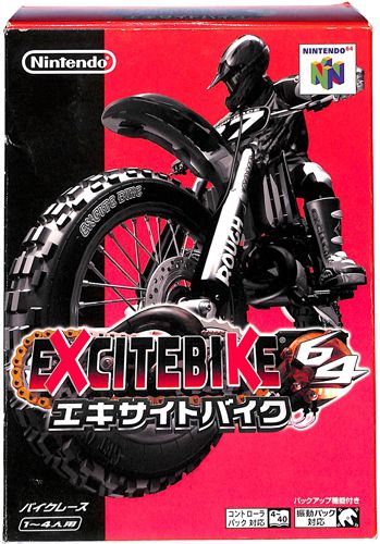 N64 エキサイトバイク64 ( 箱付・説付 )[]
